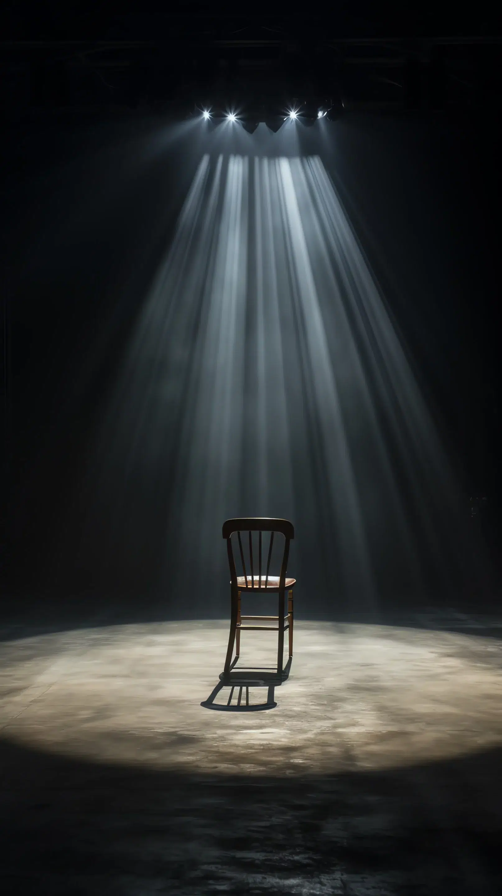 chaise sur scène théâtre